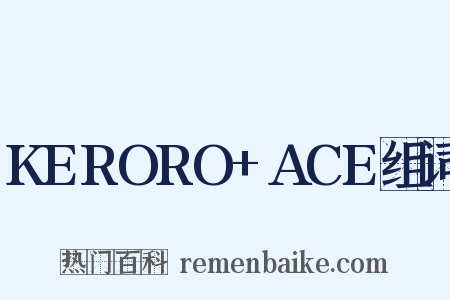 KERORO+ACE组词是什么意思的图片